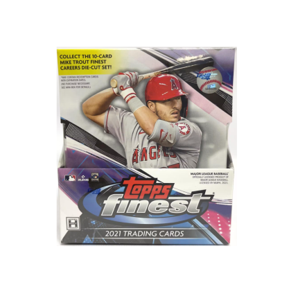 2021 Topps Finest Baseball Hobby Box