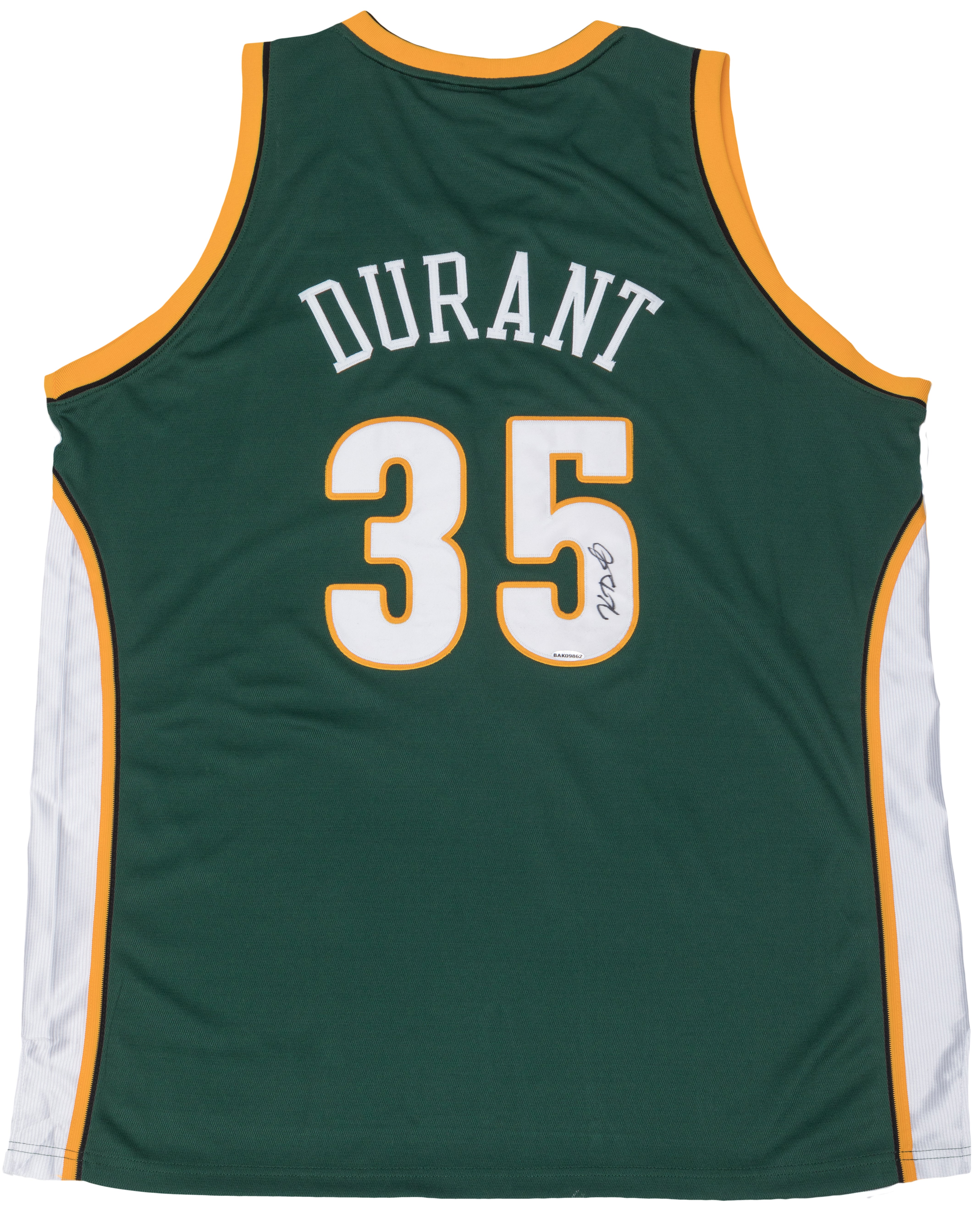 s680129065388134146_p687_i2_w4275 Kevin Durant Authentic Signed Rookie Jersey UDA BAK09862 - Image 1