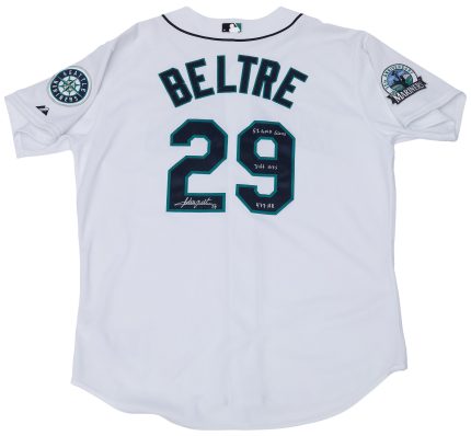 Adrian Beltre Signed Seattle Mariners Jersey