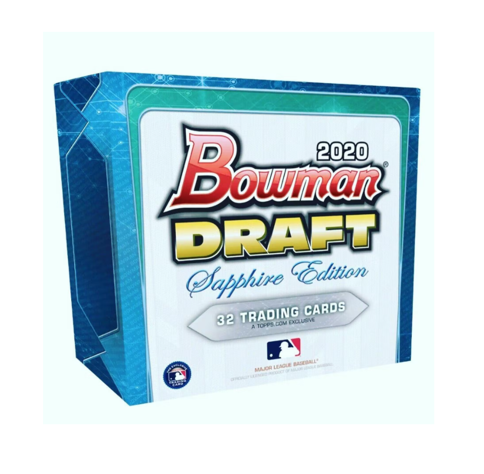 s680129065388134146_p6_i4_w944 2020 Bowman Draft Sapphire Edition Baseball Hobby Box - Image 1