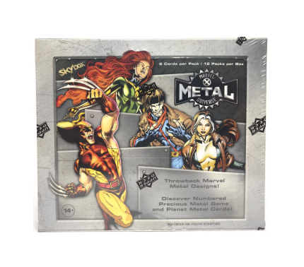 2021 Marvel Metal Universe X-Men Hobby 12-Box Case