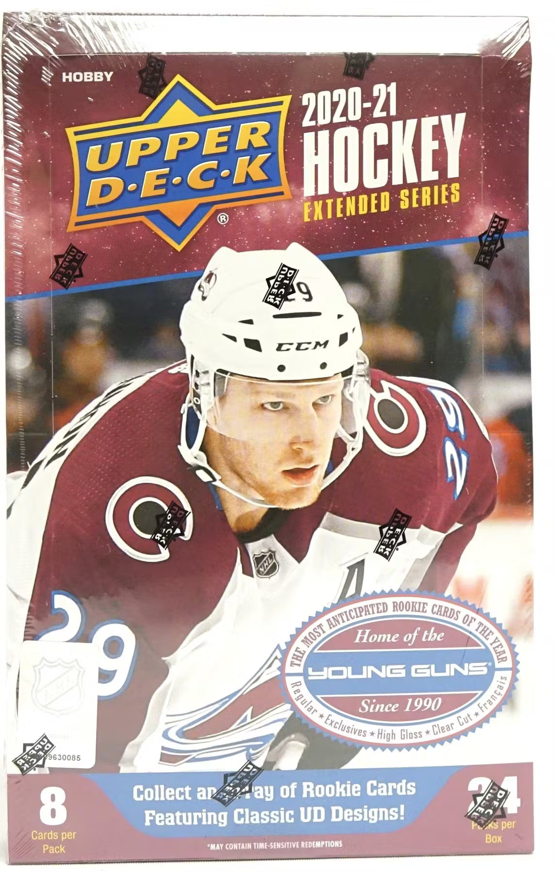 s680129065388134146_p761_i3_w1144 2020/21 Upper Deck Hockey Extended Series Hobby Box - Image 1