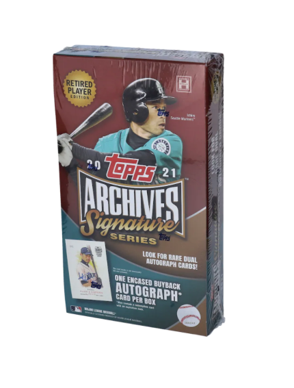 2021 Topps Archives Signature Series Retired Player Edition Hobby Box
