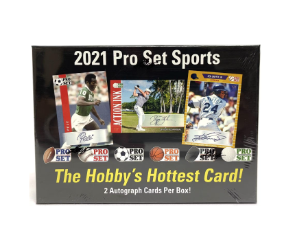 2021 Leaf Pro Set Sports Hobby Box
