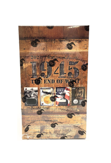 2021 Historic Autographs End Of War 1945 WWII BOX