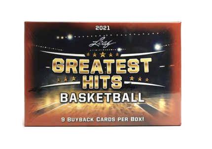 2021 Leaf Greatest Hits Basketball Box