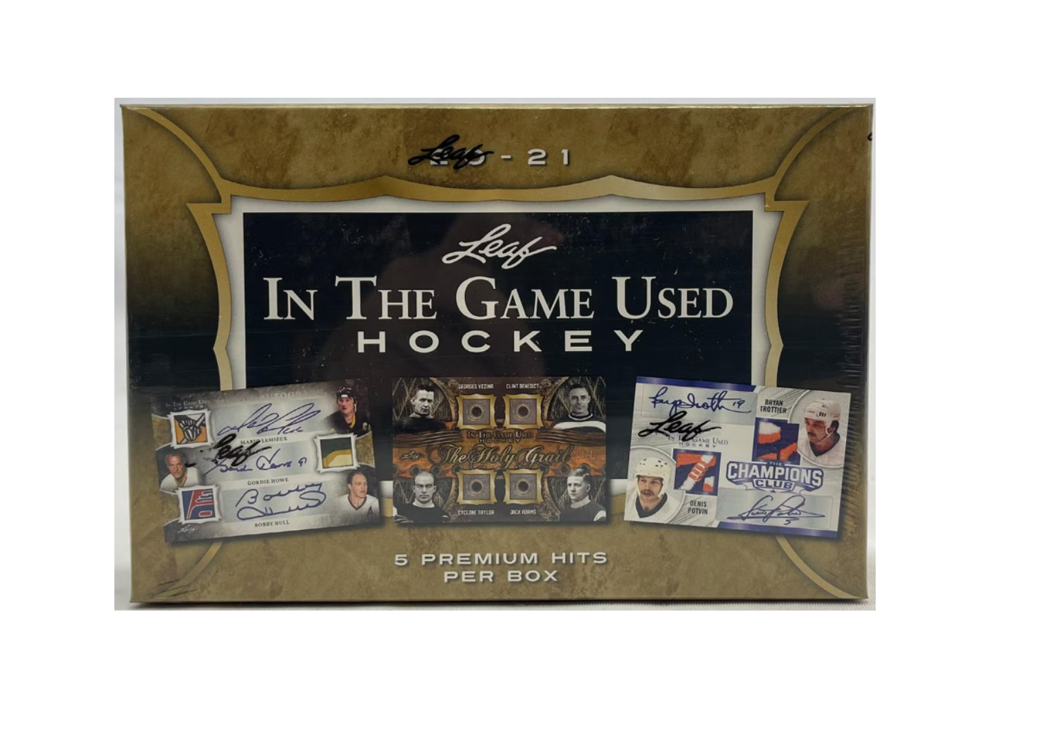 s680129065388134146_p80_i3_w1540 2020-21 Leaf In The Game Used Hockey 10 Box Case - Image 1