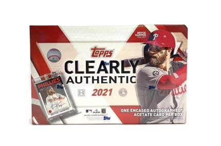 2021 Topps Clearly Authentic Baseball Hobby Box