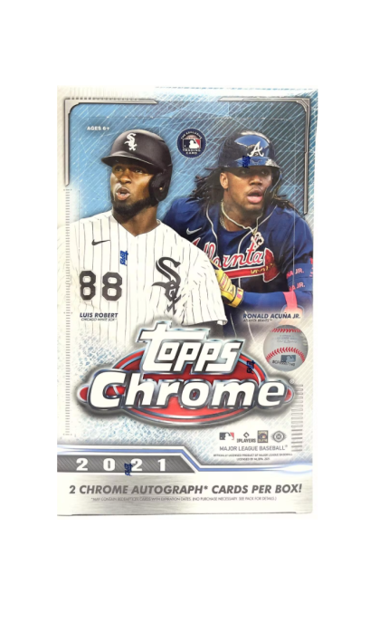 2021 Topps Chrome Baseball Hobby Box