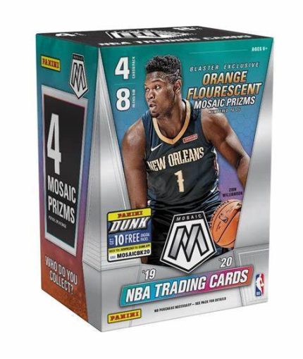 2019-20 Panini Mosaic Basketball 8-Pack Blaster 20 Box Case
