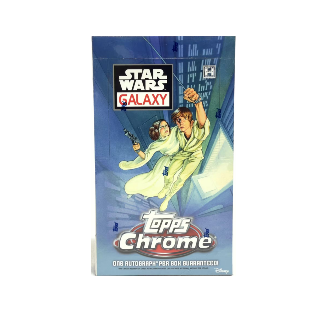 s680129065388134146_p911_i5_w1112 2021 Topps Chrome Star Wars Galaxy Hobby Box - Image 1
