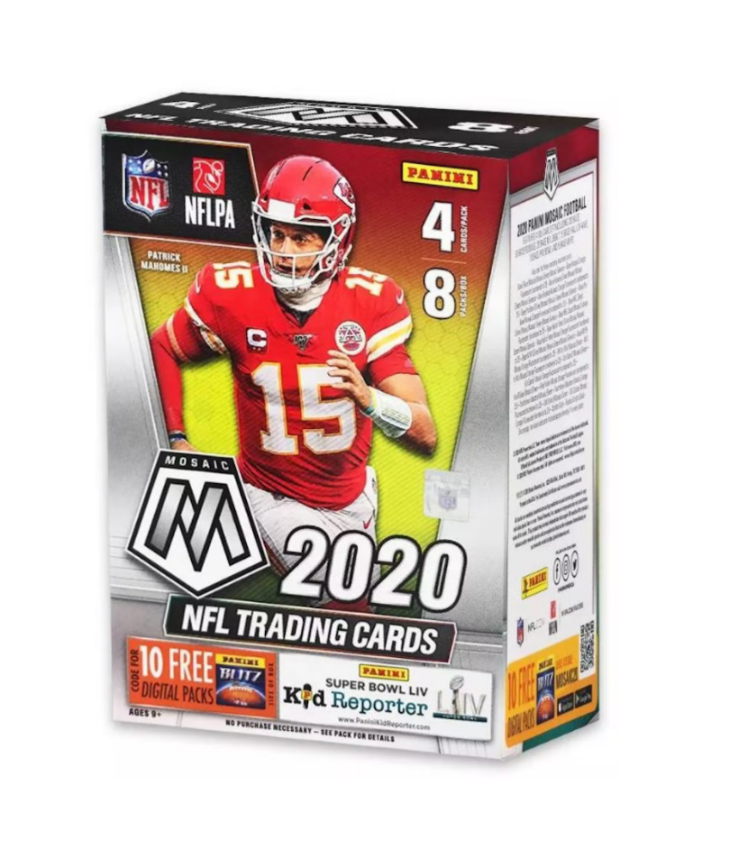 s680129065388134146_p920_i3_w830 2020 Panini Mosaic Football Blaster Box - Image 1