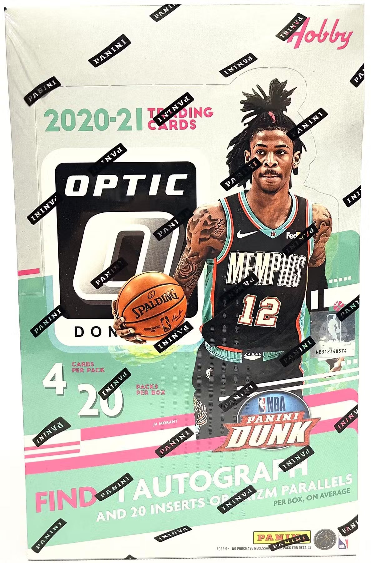 s680129065388134146_p930_i3_w1188 2020/21 Panini Donruss Optic Basketball Hobby Box - Image 1