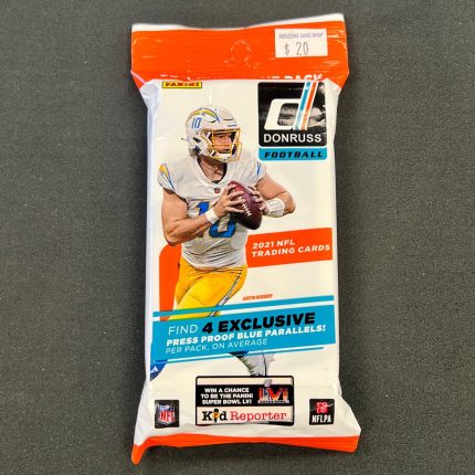 2021 Donruss Football Cello Pack