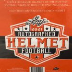 2021 Leaf Autographed Helmet