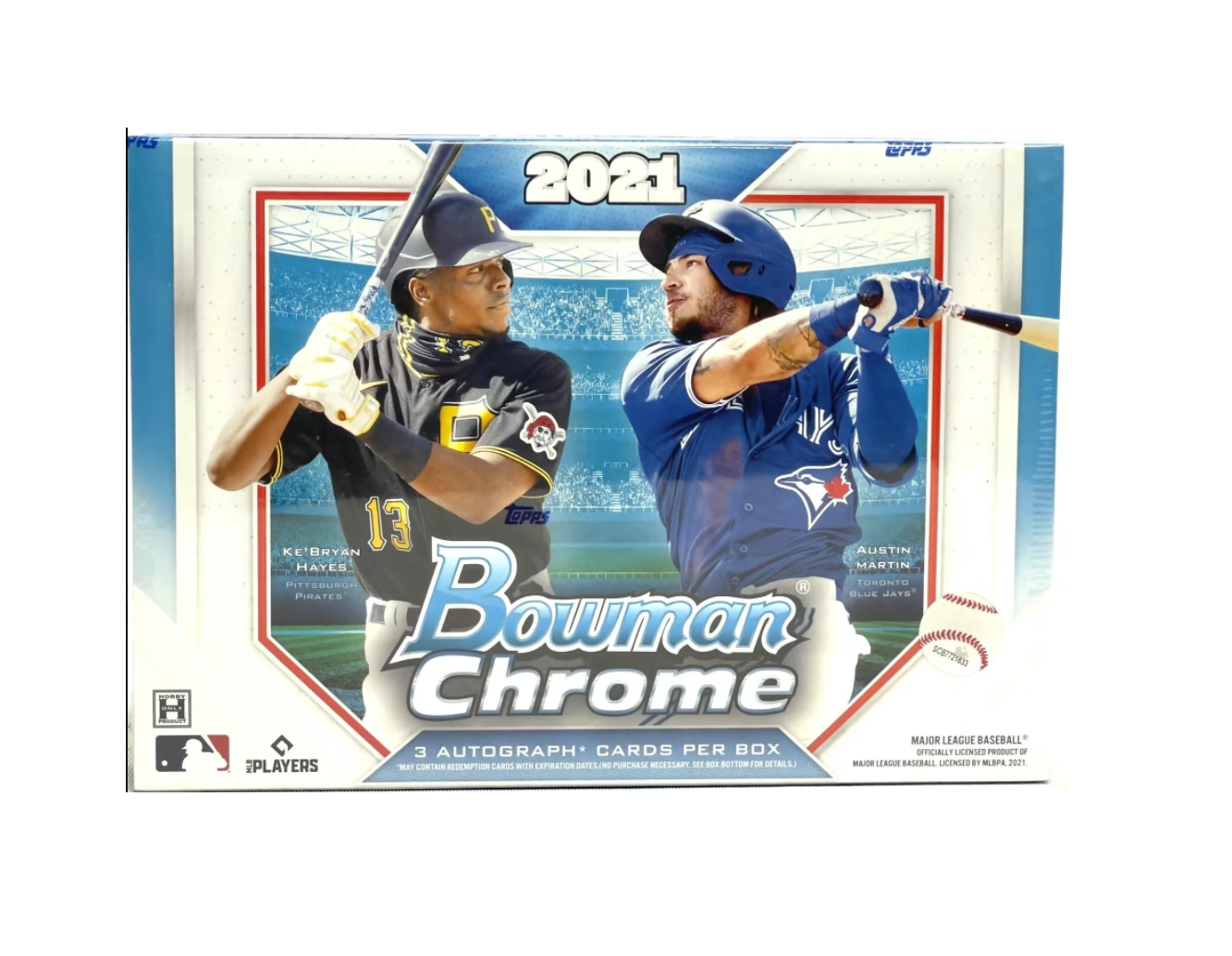 s680129065388134146_p953_i4_w1332 2021 Bowman Chrome Baseball HTA Box - Image 1