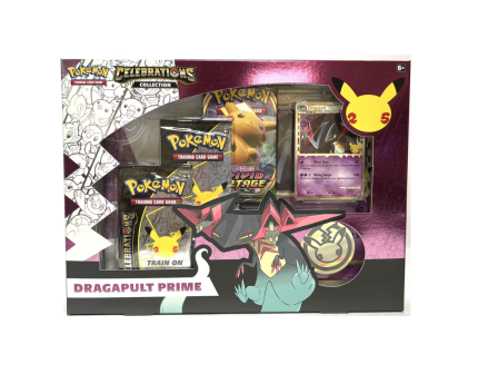 2021 Pokémon Dragapult Prime Celebrations Box